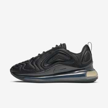 Nike Air Max 720 - Női Utcai Cipő - Fekete/Sötét Szürke/Fekete